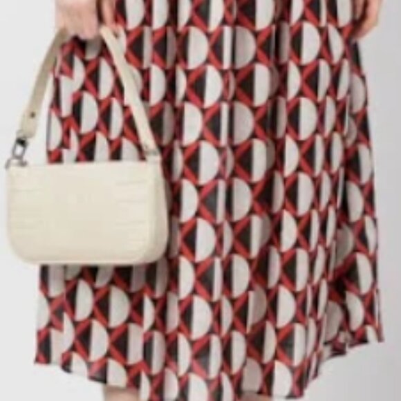 Cynthia Rowley Geometric-print Cotton Midi Dress - Picture 8 of 8